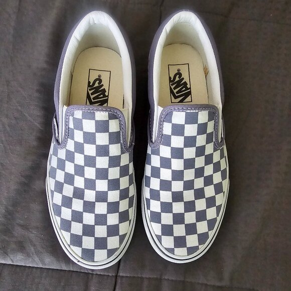 Vans Classic Slip On Checkered Shoes 7.5 - Picture 1 of 7